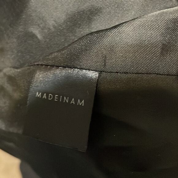 MADEINAM designer overcoat black - Picture 8 of 10